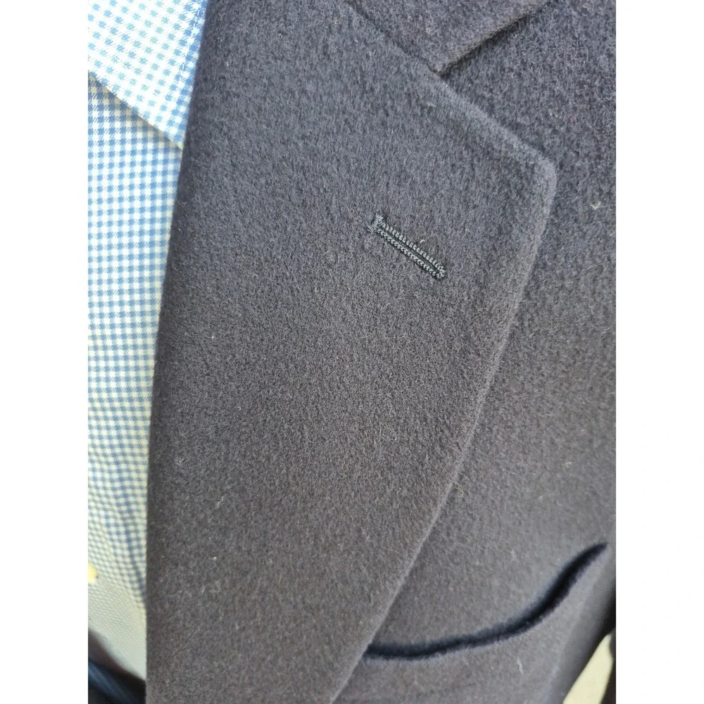Jos. A.‎ Bank 100% Cashmere Navy Blue Blazer Mens Sport Coat Gordon Sz 46 L